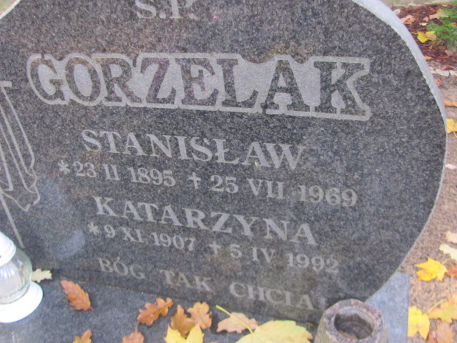 Katarzyna Gorzelak 1907 Słubice - Grobonet - Wyszukiwarka osób pochowanych