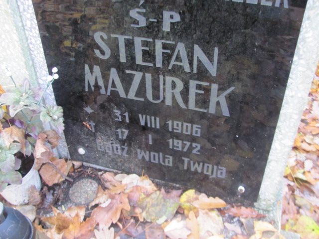Stefan Mazurek 1906 Słubice - Grobonet - Wyszukiwarka osób pochowanych