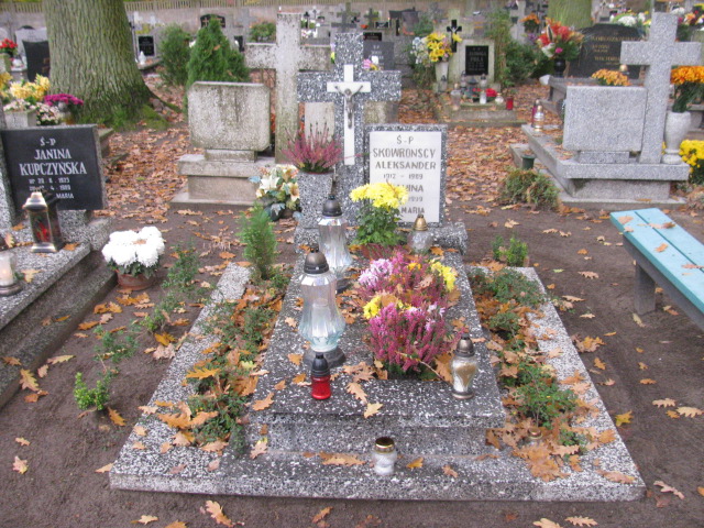 Grób Janina Skowrońska