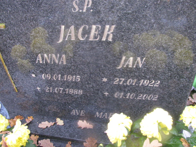 Jan Jacek 1922 Słubice - Grobonet - Wyszukiwarka osób pochowanych