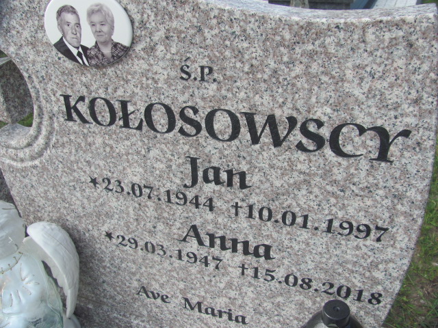 Grób Jan Kołosowski