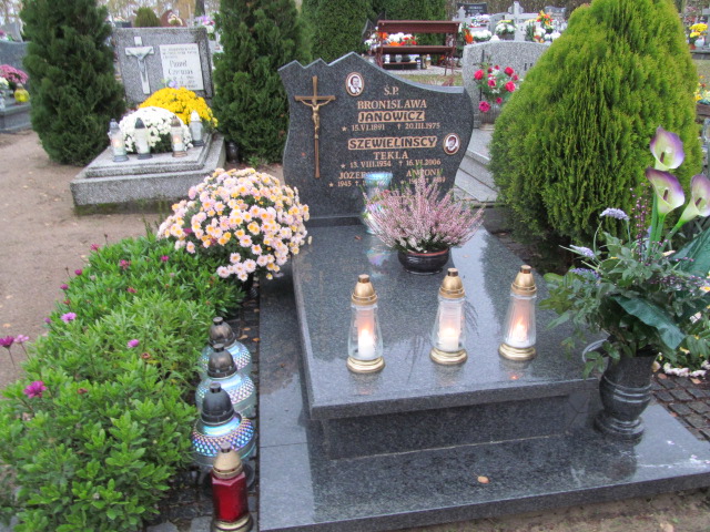 Grób Bronisława Janowicz